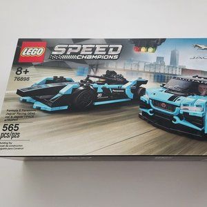 *NEW* LEGO 76898 Speed Champions Jaguar Racing GEN2 car & Jaguar I-PACE eTROPHY